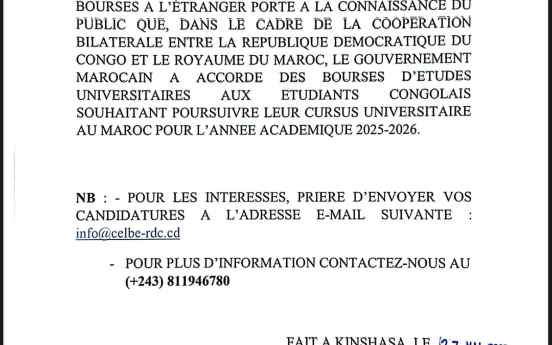 LANCEMENT DE LA BOURSE DU MAROC 2025